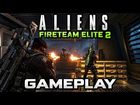 Aliens Fireteam Elite 2 Gameplay | Banshee Down Mission | No Commentary