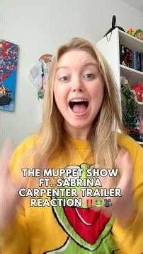 The Muppet Show Ft. Sabrina Carpenter 🐸🐽