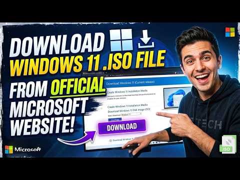 How to Download Windows 11 ISO File 100% FREE (Official Microsoft Website 2026)