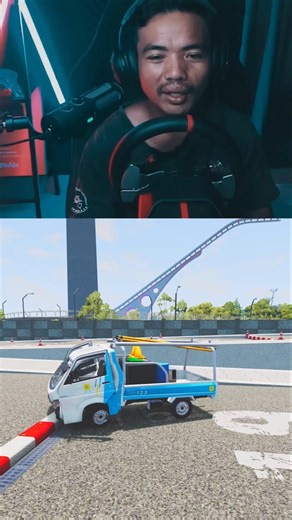 Aksi nekat carry pickup PLN hancur total