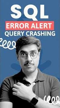 This Tiny SQL Error Can BREAK Everything