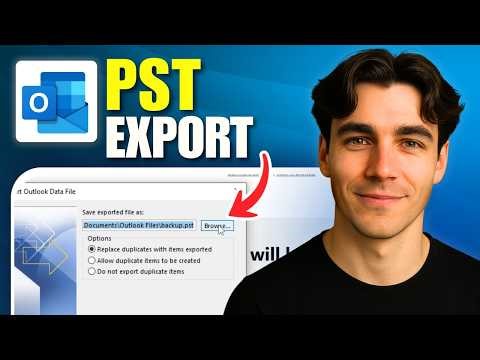 How To Export To An Outlook PST File (Tutorial 2026)