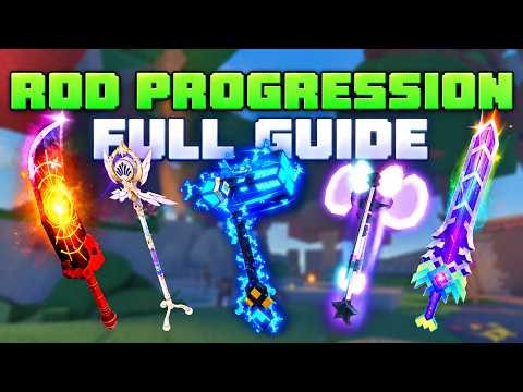 The BEST Rod Progression Guide In Roblox Fisch! (Level 1 to 1000+)