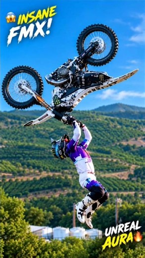 😱 INSANE FMX STUNT! 🤯 UNREAL AURA 🔥 | Freestyle Motocross & Dirt Bike Tricks 🏍️