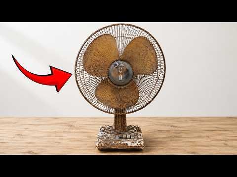 Millions Were Shocked! Full Restoration Of A Rusty 1970s Soviet Fan Forgotten For 50 Years!