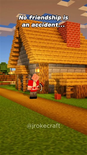 Two forgotten souls found each other...🦴#minecraft #memes