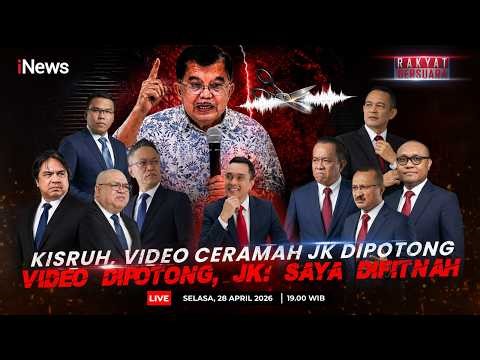 🔴LIVE | KISRUH, VIDEO CERAMAH DIPOTONG, JK: SAYA DIFITNAH | RAKYAT BERSUARA