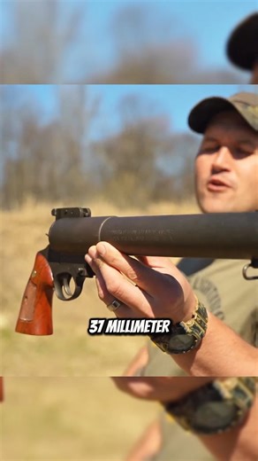Will This 37mm Hand Cannon Turn Every Shot Into an Explosion at Impact