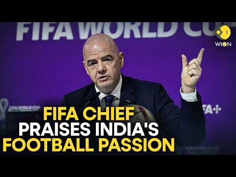 FIFA Chief Gianni Infantino Thanks Zee TV, Eyes India's World Cup Future | WION