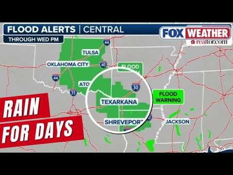 Summer Storms Spark 1,000-mile Flood Threat Across Central, Southern Us