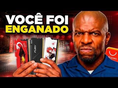 O Golpe das MEMÓRIAS RAM no Aliexpress SAIU do CONTROLE!!