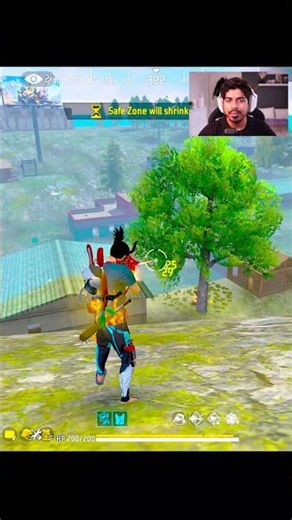 IQ LVL. 200 ? Grenade with new Emote - Garena Free Fire #shorts #freefire #youtubeshorts