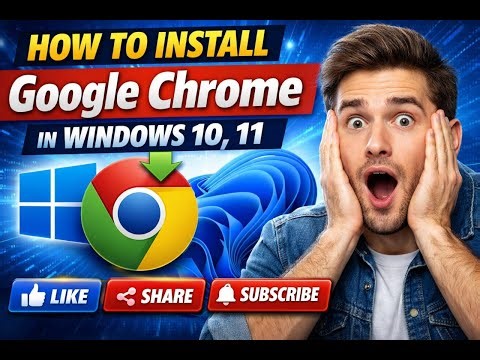 How to Install Google Chrome on Windows 10 & Windows 11 Step-by-Step Guide | 2025