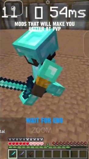 BEST MODS FOR PVP MINECRAFT 💀 #minecraft