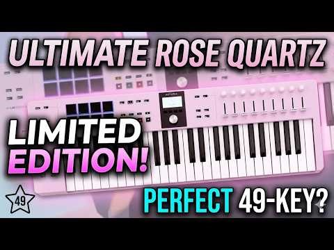 The Prettiest MIDI Keyboard! Arturia KeyLab Essential mk3 Rose Quartz 49 Review