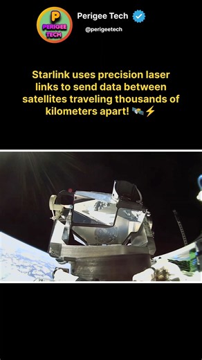 Starlink Satellites Use Tiny Lasers to Talk Across Space! 🚀🔴