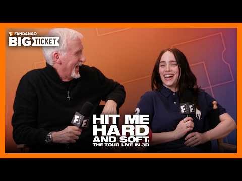 “You’re With Me Onstage” Billie Eilish & James Cameron Tease Concert Movie ‘Hit Me Hard and Soft’