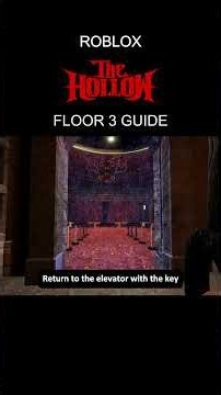 THE HOLLOW EVENT – Floor 3 Walkthrough & Guide | Roblox #shorts
