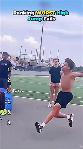 Ranking WORST High Jump Fails