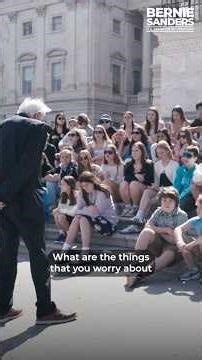 Bernie's advice to kids