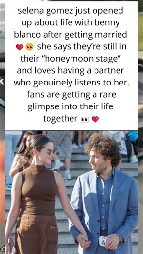 Selena Gomez Reveals What Married Life Is REALLY Like ❤️🥹