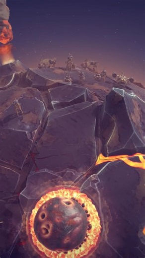 Destroying a Planet With The Moon in Besiege