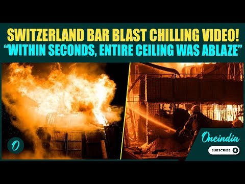 Switzerland BAR Blast MOST SHOCKING VIDEO out! 40 Dead, 100 Injured in Crans-Montana Bar Tragedy