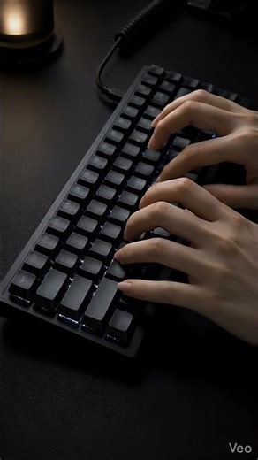 Blue Switch Keyboard ASMR Clicks⌨️