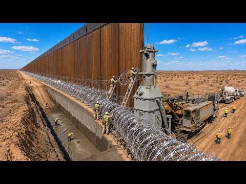 America’s Border Wall: Why the Wall Is the Easy Part. Mega Construction Projects