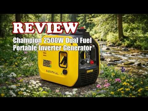 Review - Champion Power Equipment 2500-Watt Dual Fuel Portable Inverter Generator 2026