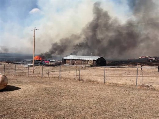 Evacuations underway near Rapid City as wildfire burns