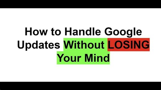 How to Handle Google Updates Without LOSING Your Mind | Ivana Flynn
