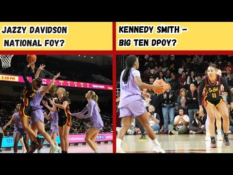 Jazzy Davidson for NFOY and Kennedy Smith for Big Ten DPOY! #uscwbb #bigten #jazzydavidson #podcast