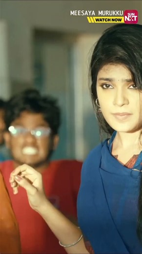College Life Turns Violent in Meesaya Murukku! 😱 #movie #meesayamuruku #college #shorts