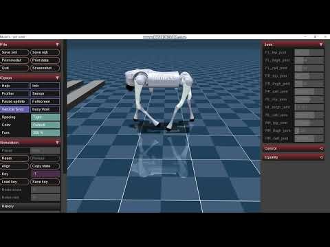 Blender to Mujoco Pip line