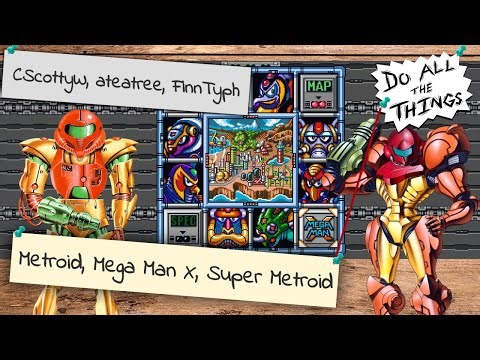 Metroid - Mega Man X - Super Metroid - Do All The Things - GDQ Hotfix Speedruns