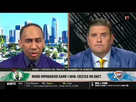 FIRST TAKE | NO ONE CAN STOP Celtics & Thunder FROM MAKING IT TO NBA Finals - Windy tells Stephen A.