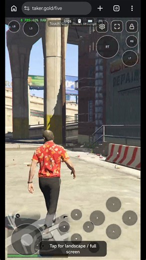 GTA 5 in browser on android (mediatek mali fix 66%) #gta5 #gta5androidgame #gta5android #gta5mali
