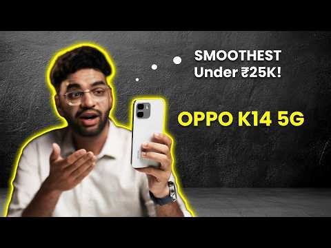🔥 OPPO K14 5G – The Lag Killer Under ₹25,000! 🔥
