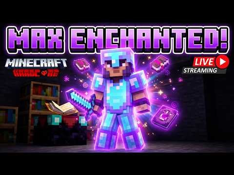 🔥Minecraft Hardcore Live Day 14 | Max Enchanted Diamond Armor