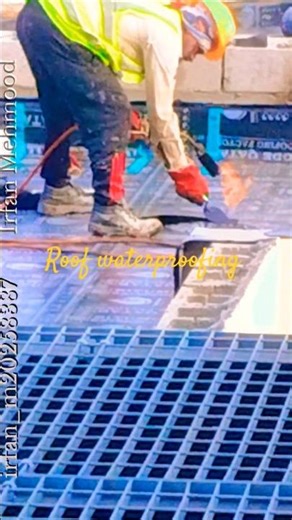 roof waterproofing #biodiesel plant Qatar 🇧🇭#daily routine activity #welding # the fabrication lab