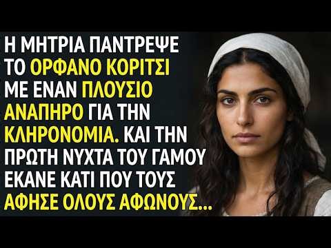 Η μητριά μου με ΠΑΝΔΡΕΥΕ με ΠΛΟΥΣΙΟ ΑΝΑΠΗΡΟ για την κληρονομιά. Αλλά την πρώτη νύχτα...