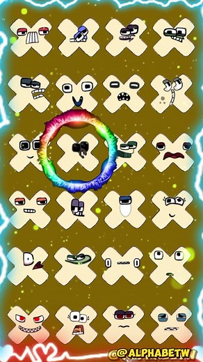 Greek alphabet lore but same style #greekalphabet #alphabetlore