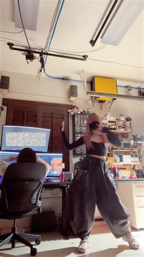 he’s working on his video