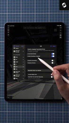 How to Export a GLB file to Blender – Quick Shapr3D Tip