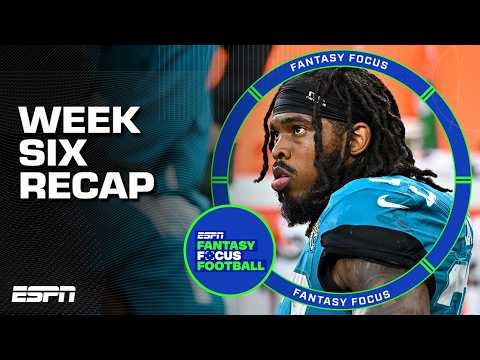 The Biggest Fantasy Football BOOMS and BUSTS from Week 6 | Fantasy Focus
