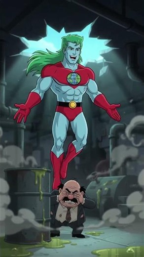 🌍 Captain Planet Confronts The Factory Villain