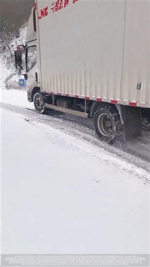Can a car climb a snowy slope simply by installing snow chains?