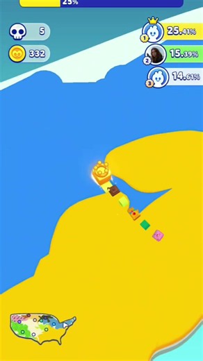 Paper io 2 #shorts #gaming #paperio