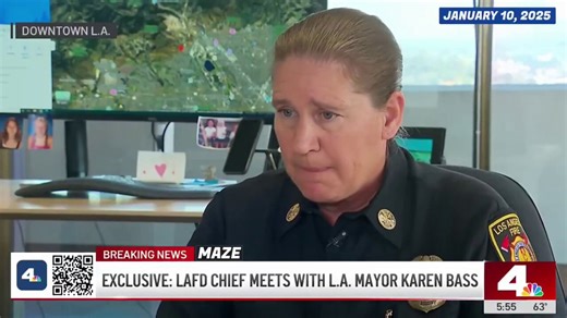 This is an unbelievable clip from 2025. The fires were still burning in the Palisades and the local news interviewed the then LA Fire Department Chief Kristin Crowley.She told the news that the Fire Department was asked to take a $17 million budget cut prior to the Palisades fire. The result was that the department didn't have money to pay mechanics to repair and maintain fire trucks and ambulances.During the Palisades fire, fire trucks and ambulances in Los Angeles were sitting inoperable in a 
